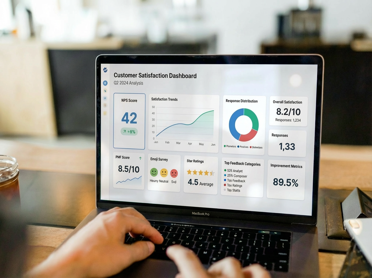 客户满意度仪表盘